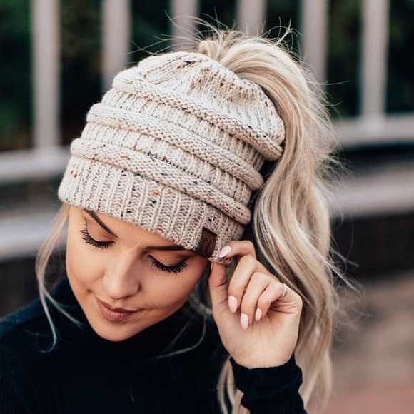 C.C Beanie Tail Beanie - Picture 3 of 5